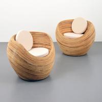 Pair of Rattan Lounge Chairs, Manner of Crespi - Sold for $2,750 on 11-06-2021 (Lot 222).jpg